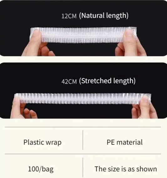 3 Set of 100 PCs (Total 300 PCs) Food Cover.