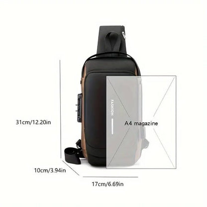 Traveling Fashion Nylon Anti Theft Chest Bag