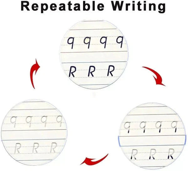 KIDS MAGIC PRACTICE BOOK (4 BOOKS + 1 PEN + 1 GRIP + 10 REFILL)