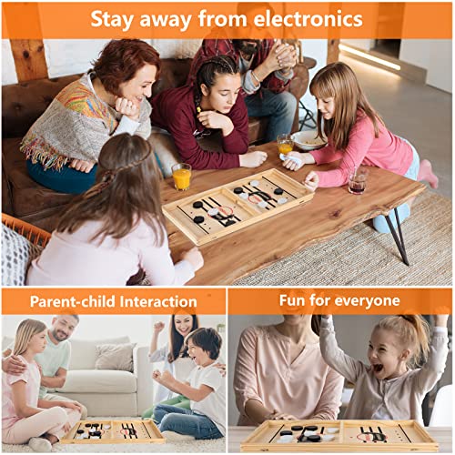 Family Wooden Hockey Game