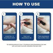 Set Sugar Control Acupressure Point Clip - Eleven Express